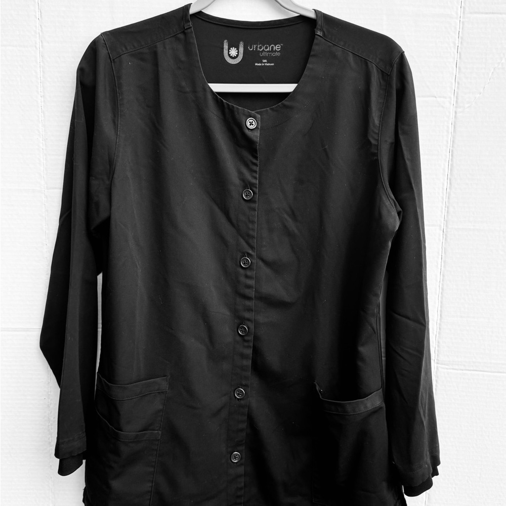 Urbane Women's Classic Black Utility Jacket